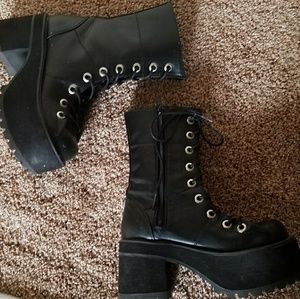 Demonia Platform Boots